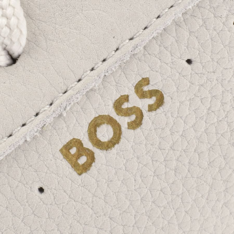 BOSS Belwar Tennis Trainers Off White